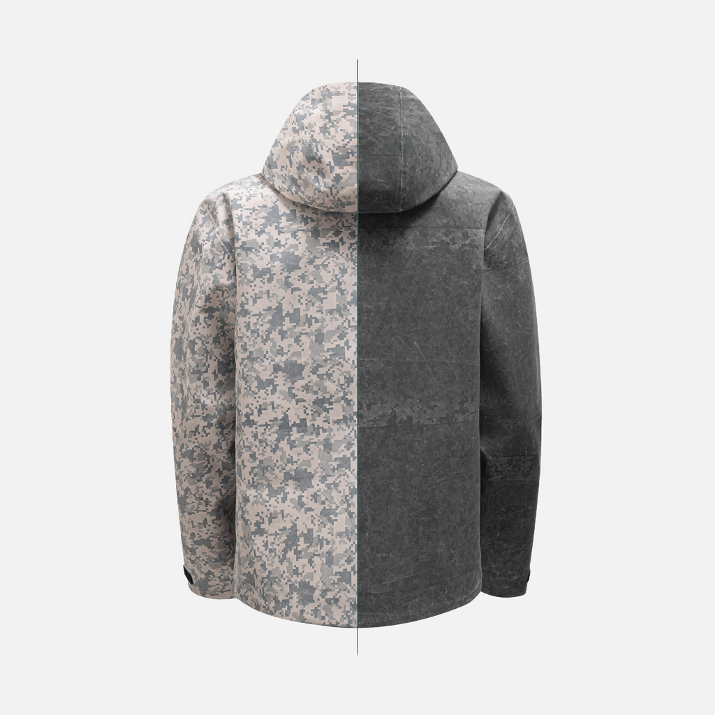 Thermal Reaction Color Changing Waterproof Jacket