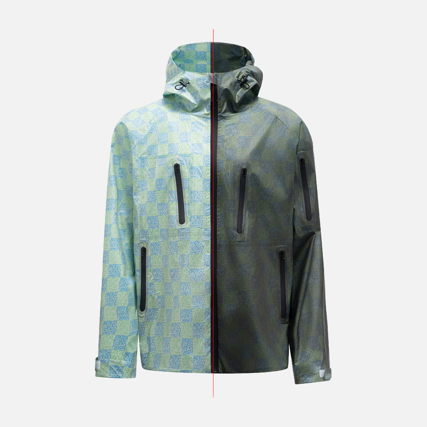 Thermal Reaction Softshell Checkered Windbreaker