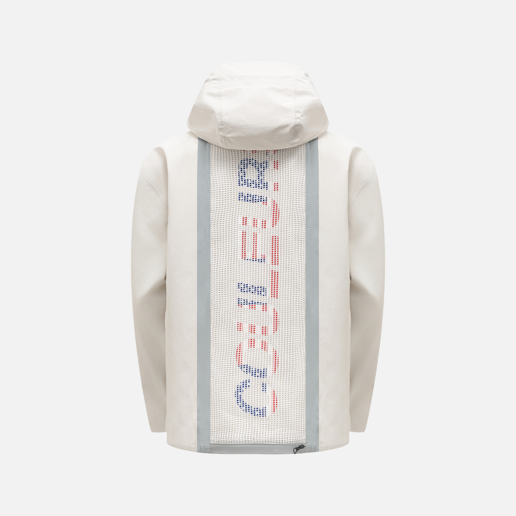 Printed Flag Waterproof Rain Jacket