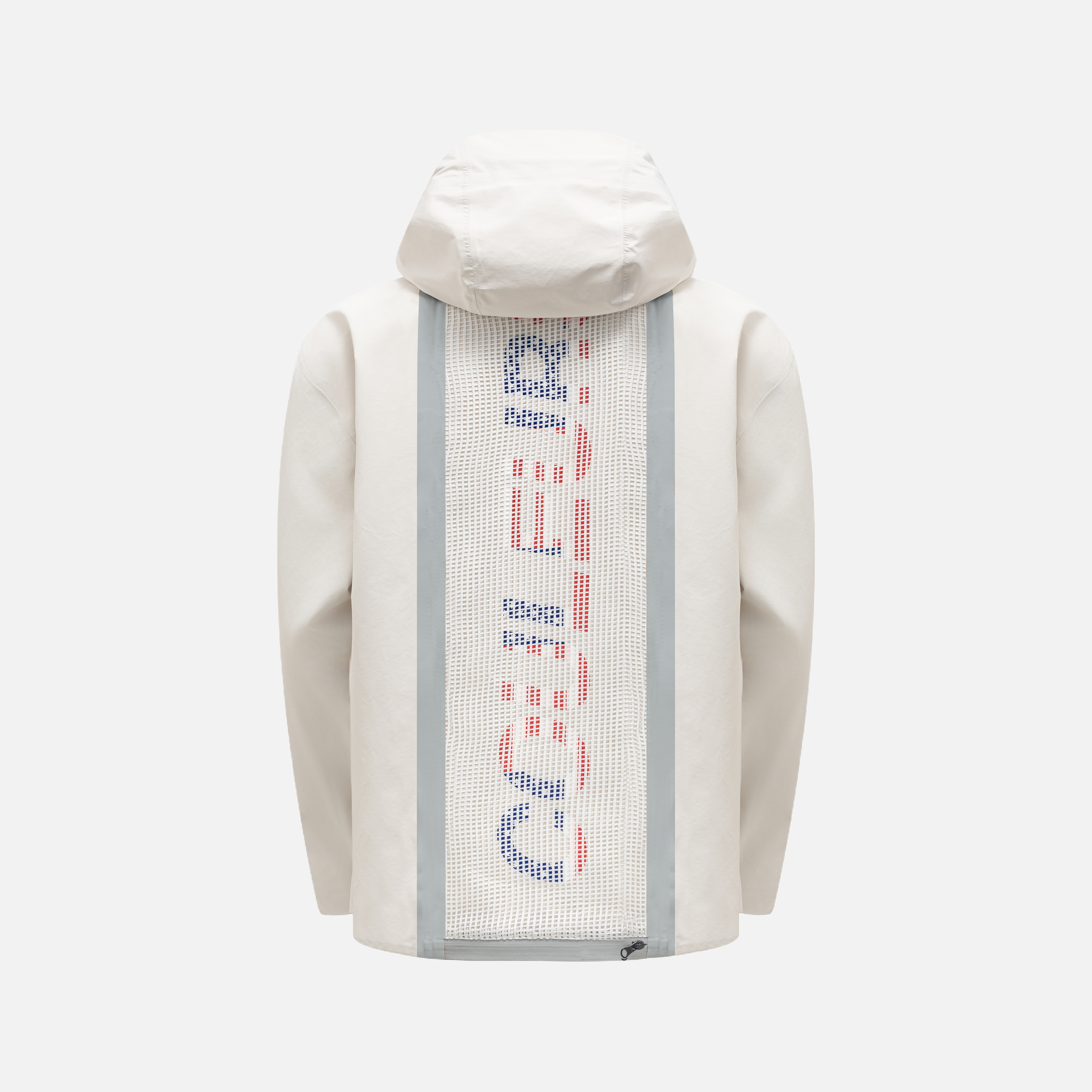 Printed Flag Waterproof Rain Jacket