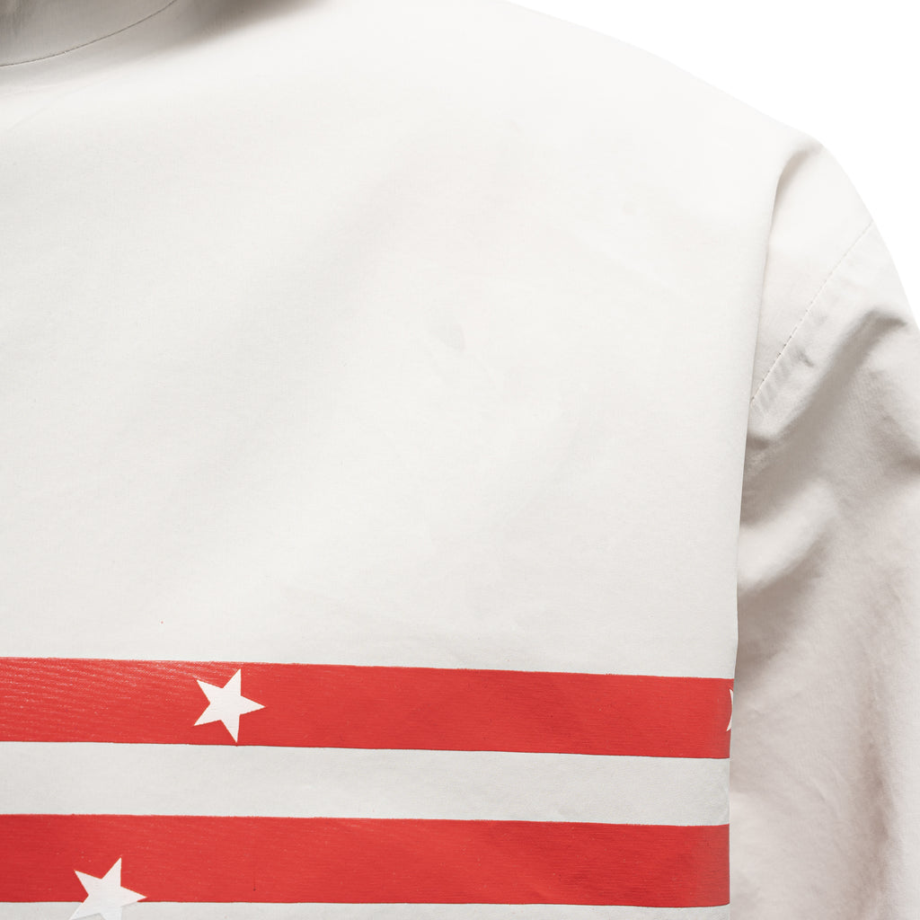 Printed Flag Waterproof Rain Jacket