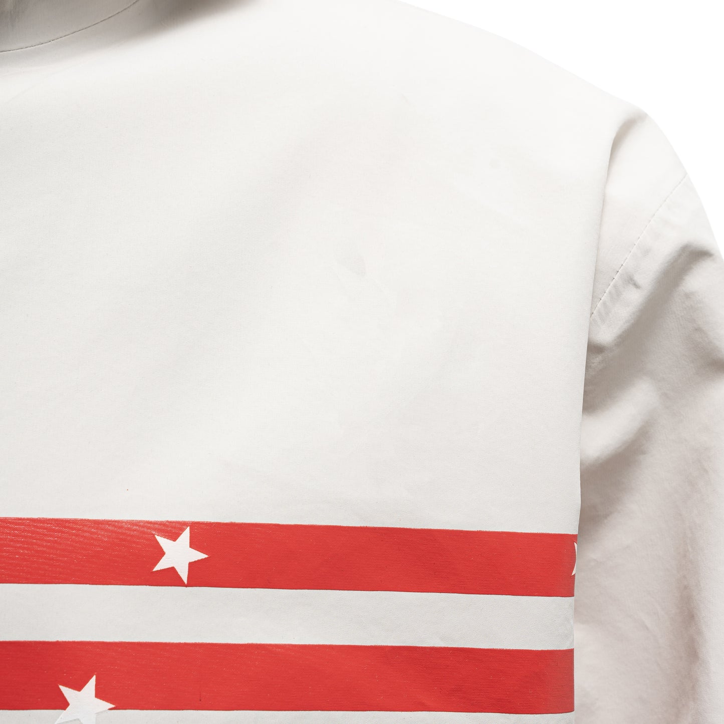 Printed Flag Waterproof Rain Jacket