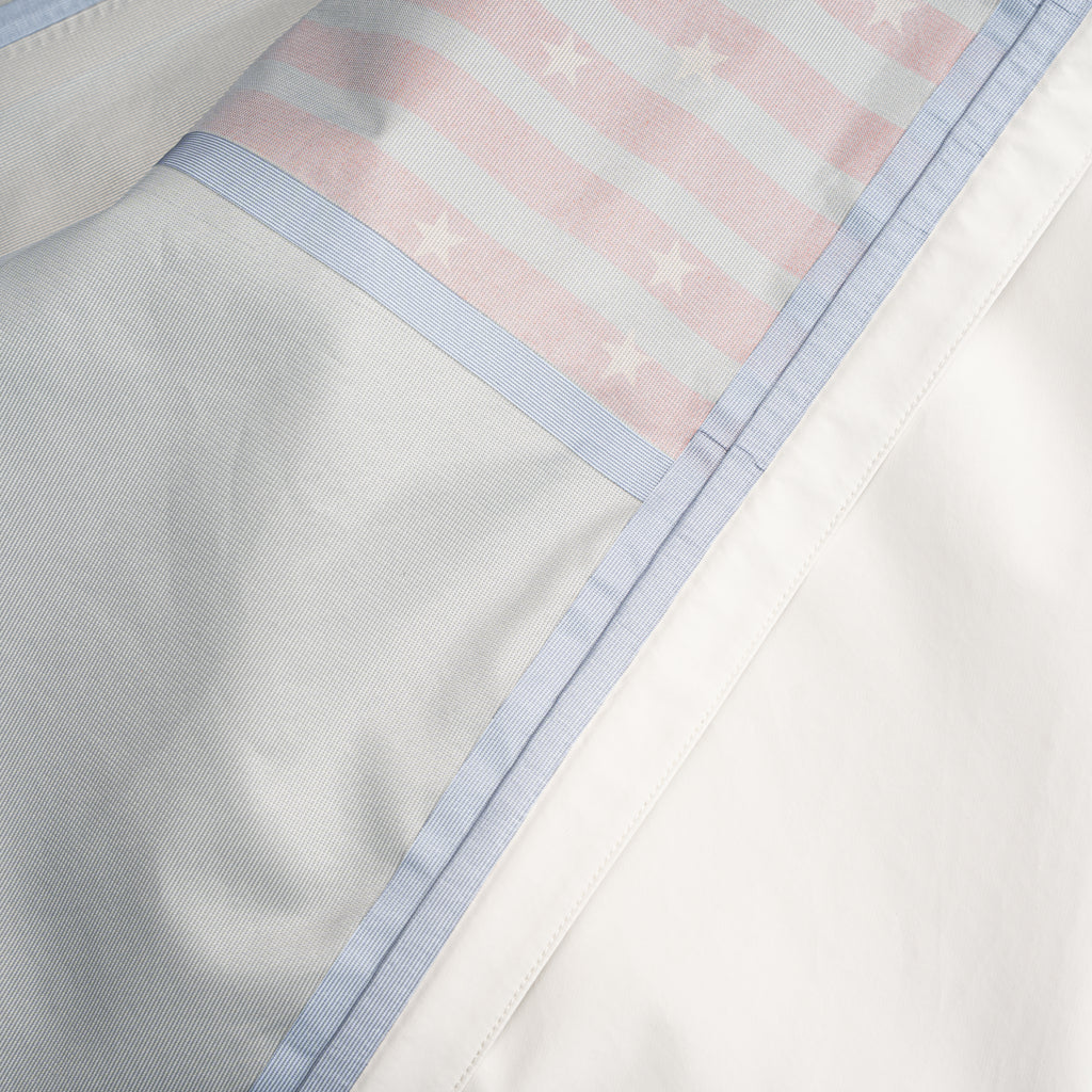 Printed Flag Waterproof Rain Jacket