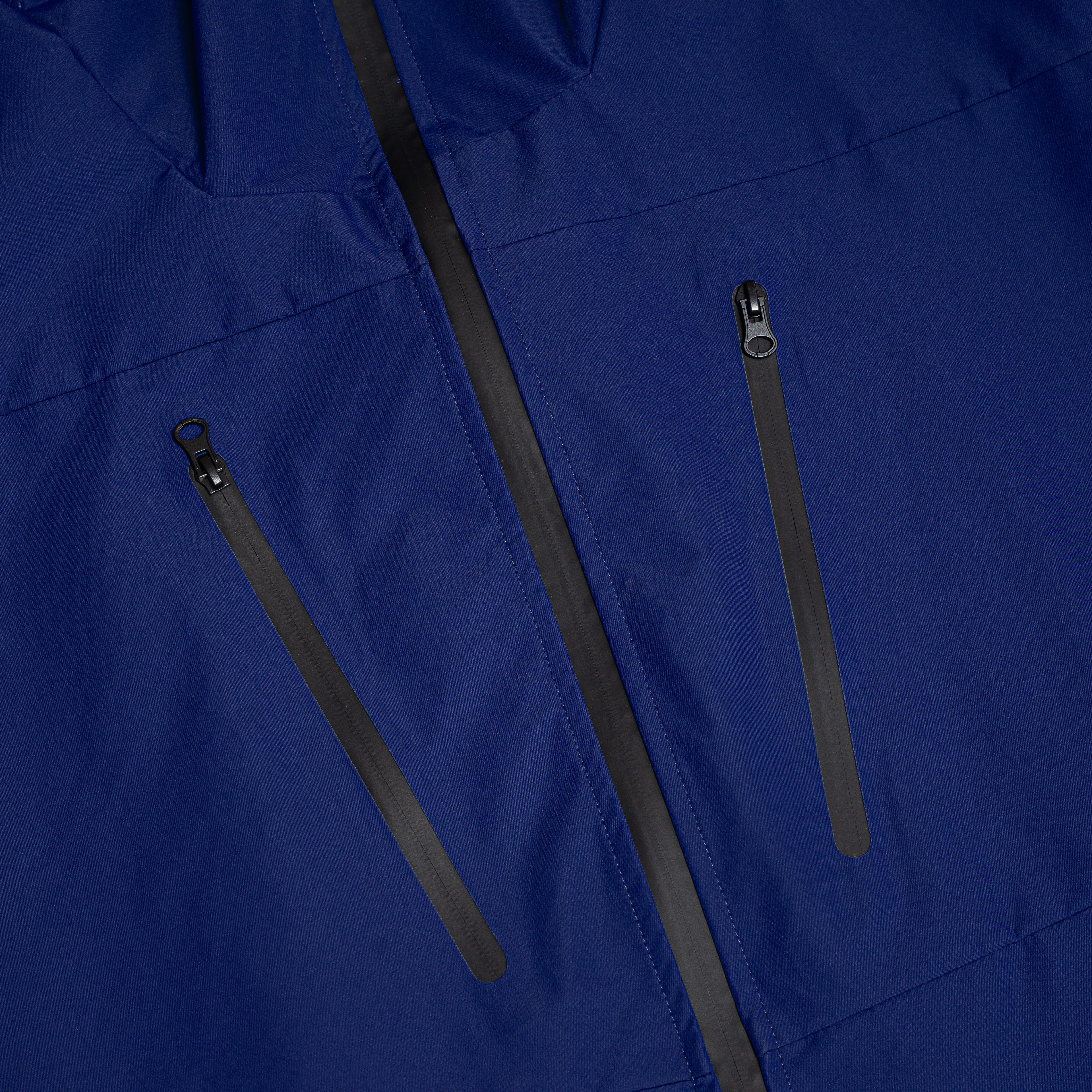 Navy Waterproof Hardshell Hooded Jacket