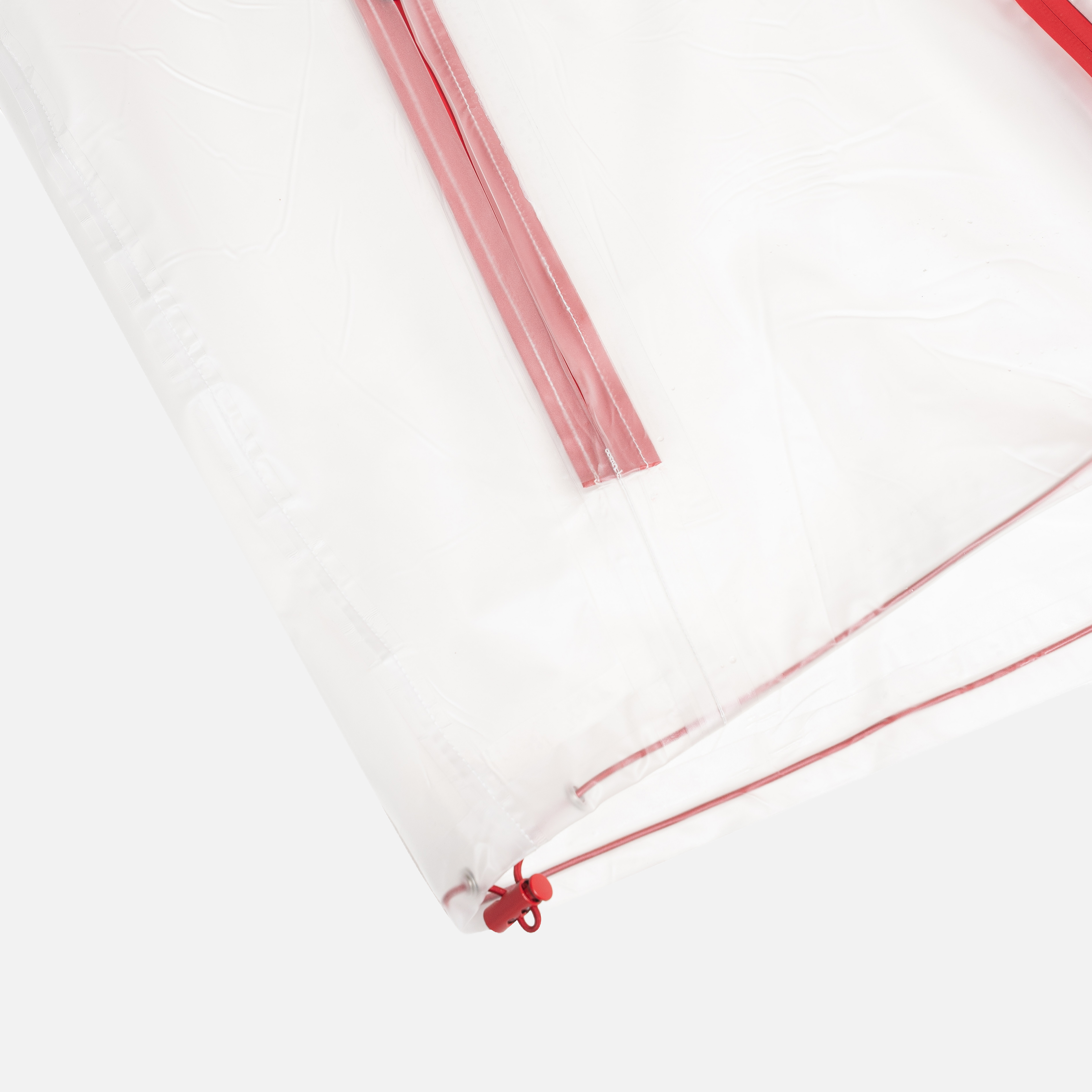 Transparent Packable Waterproof Rain Jacket