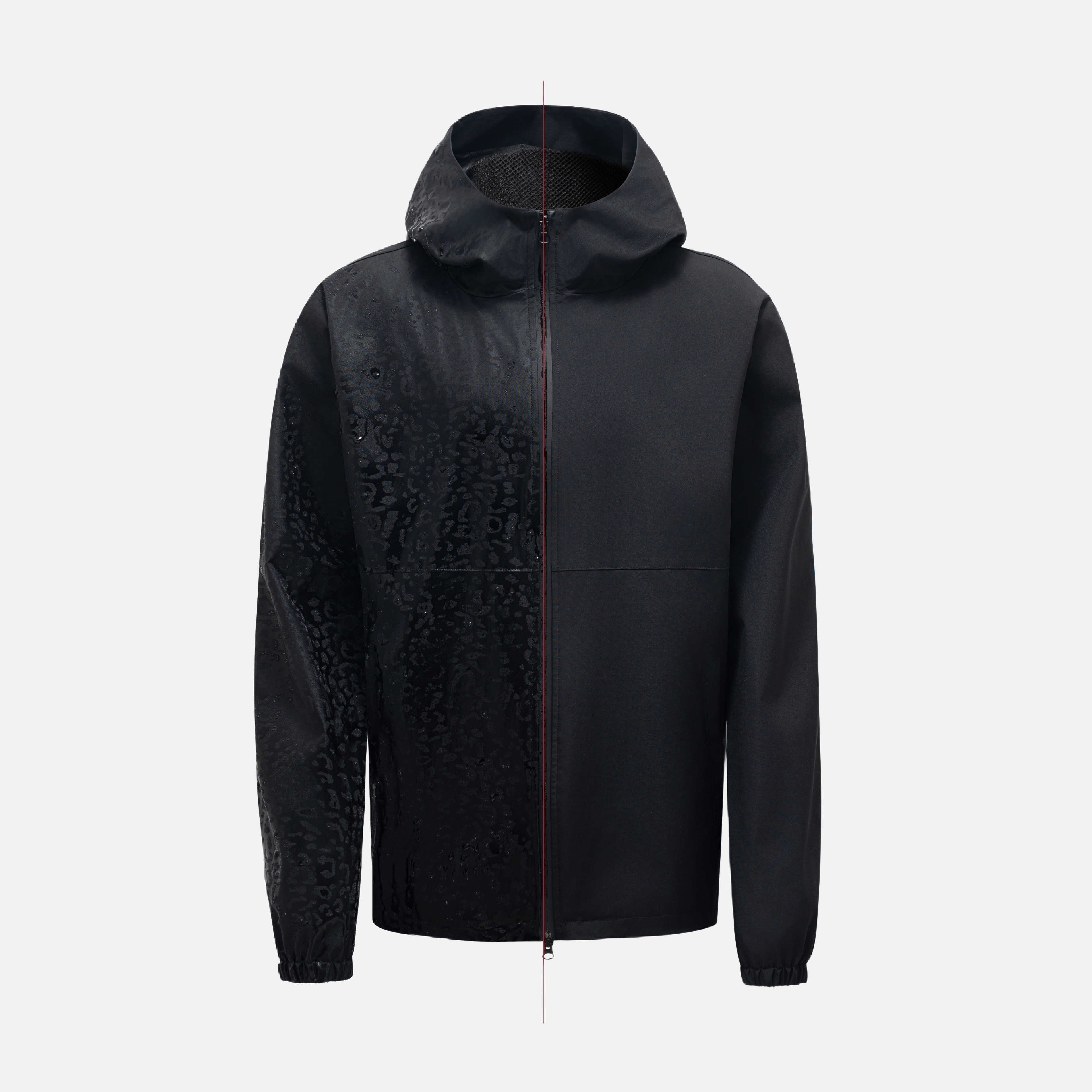 Water-Activated Leopard Waterproof Jacket