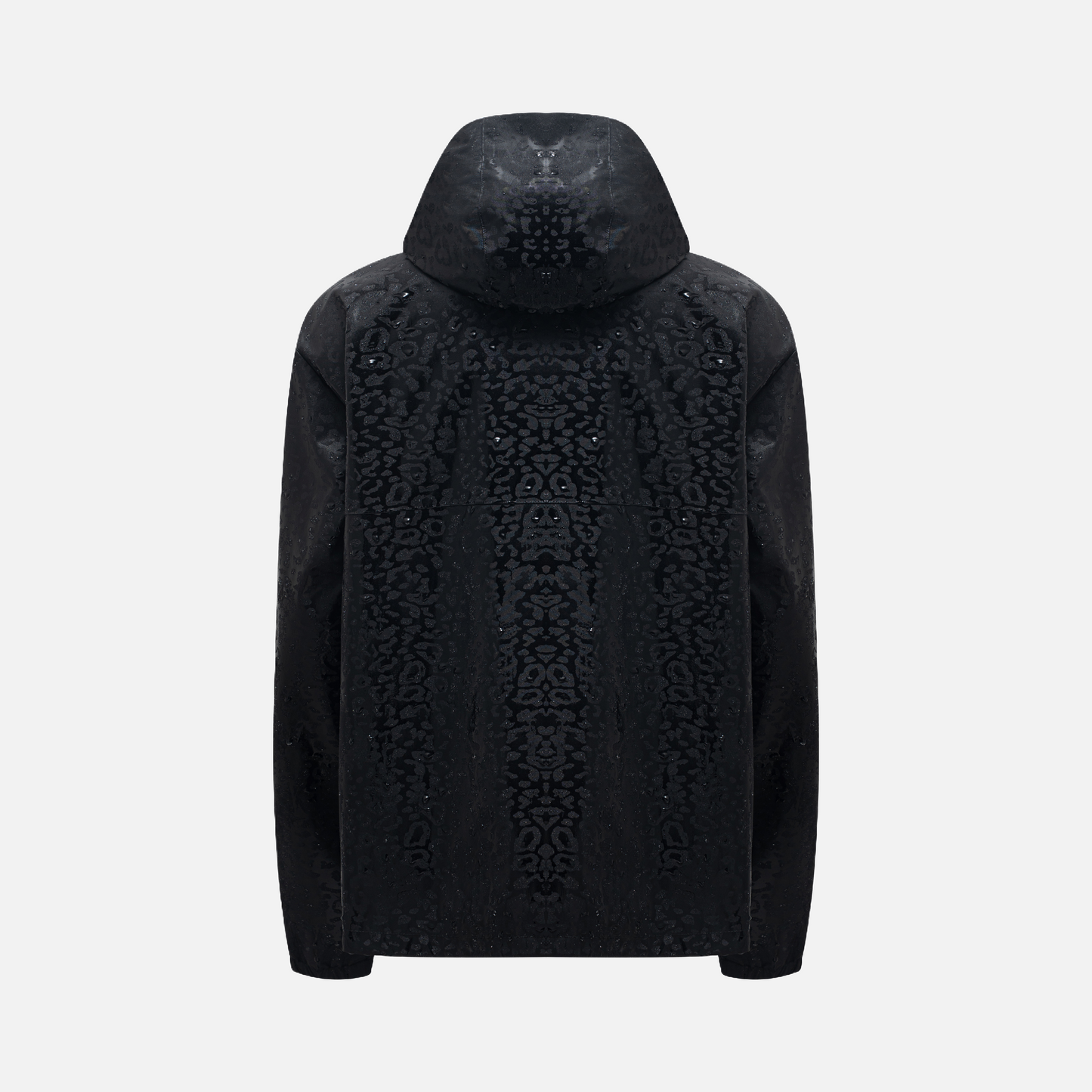 Water-Activated Leopard Waterproof Jacket
